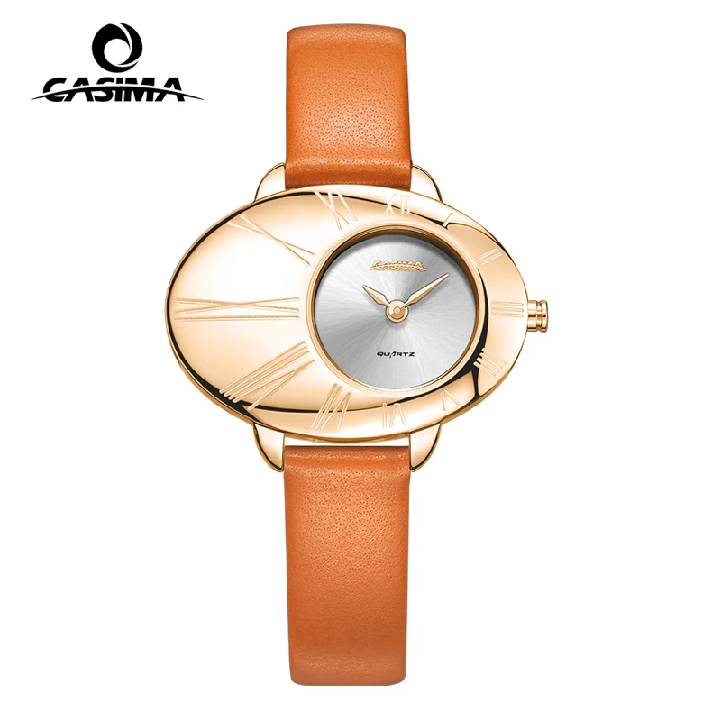 

Luxury Brand CASIMA Women Watches montre femme Fashion Grace Quartz Ladies Watches Leather Waterproof Female Watch reloj mujer