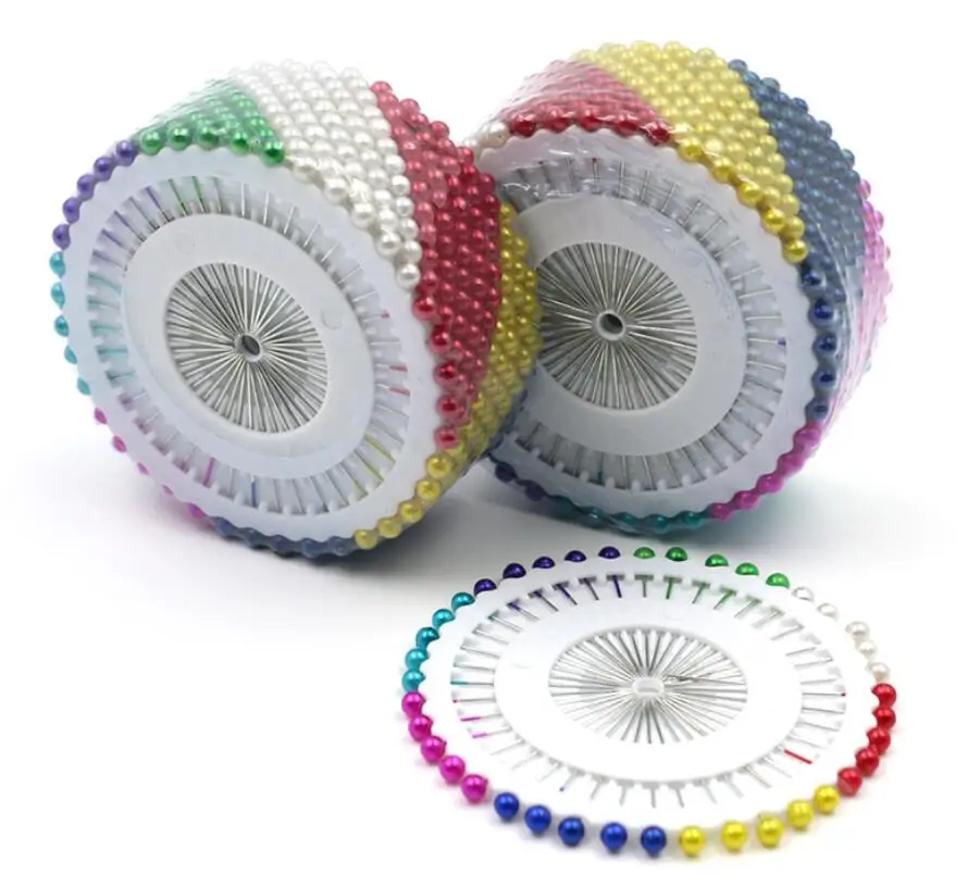 

New Hijab Pins Wholesale 480PCS Beads Muslim For Women Safety Scarf Pins Hijab Pins Pins Mixed Color