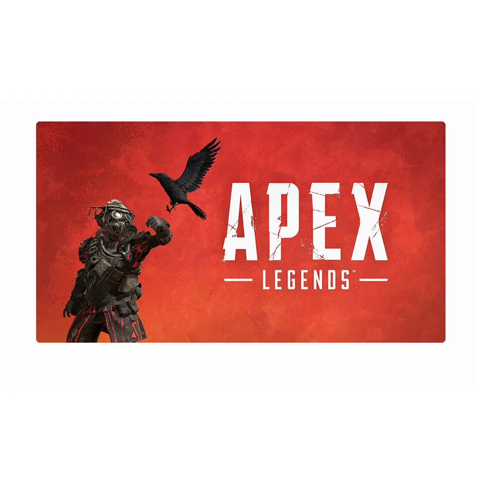 Нескользящий большой игровой коврик для мыши Apex Legends из натурального каучука, игровой коврик для геймера, коврик для мыши, планшет, ноутбук, водонепроницаемый коврик