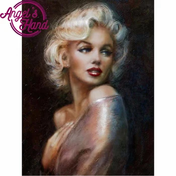 

Marilyn Monroe Full Square&round Diamond 5D DIY Diamond Painting Embroidery Cross Stitch Rhinestone Mosaic picture Decor Gift