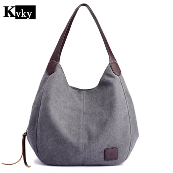 

Retro Canvas Handbag Women Shoulder Cross body Bag Fashion Casual bags Designer High Quality Handbag Large Capacity Bag New
