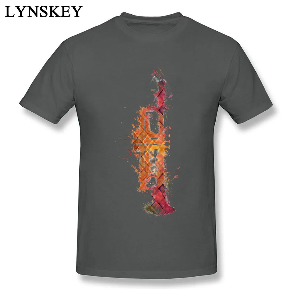 Discount Cool Summer Fall Trumpet Short Sleeve T Shirts All Cotton Round Neck Mens Tops Tees Classic Tee-Shirt Top Quality Trumpet carbon