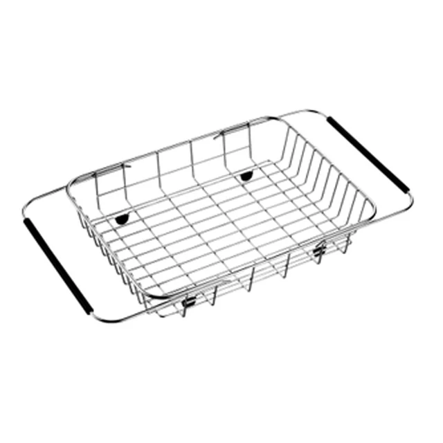 Pull Retractable Drain Basket Rack 304 Stainless Steel Sink Pull Retractable Drain Basket Rack 304 Stainless Steel Sink Kitchen Accessories