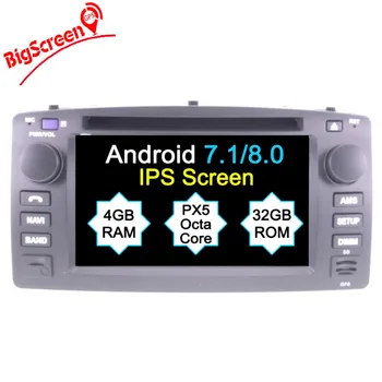 

Android 8.0 Eight Core 4GB+32GB Car DVD Player GPS Navigation for Toyota Corolla 2001-2006 Headunit Multimedia Recoder Satnav