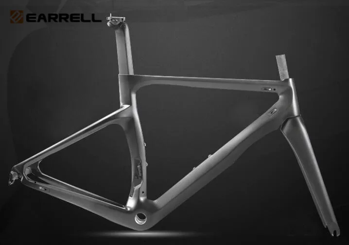 

EARRELL Super light experience Carbon Road Frame Carbon Bike/bicycle Frame 3K fixed gear frameset brompton fat bike
