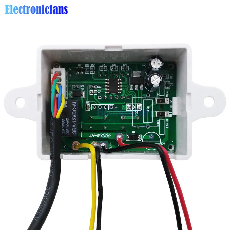 110 В переменного тока, 220 В, 12 В, 24 В, XH-W3005 W3005, цифровой регулятор влажности, гигрометр, переключатель контроля влажности, гигростат с датчиком влажности