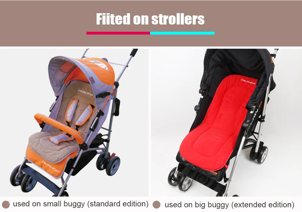 Baby stroller seat cushion Waterproof mattress Soft pram liner Universal warm Car seat pad for four seasons stroller accessories baby stroller accessories box