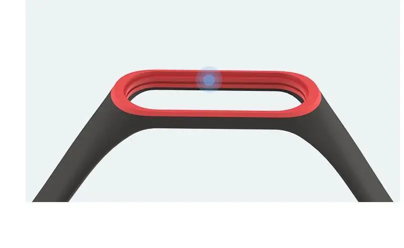 Mi Band 3 силиконовый ремешок на запястье, браслет, двойной цвет, сменный ремешок для часов для оригинальной Xiaomi mi, 3 браслета, резиновый ремень