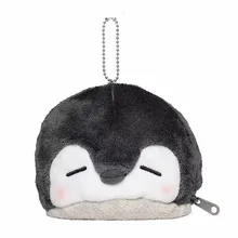 12 см милый энергетический Пингвин птицы кошелек аниме, плюшевая кукольный орнамент цепочка «кукла» кулон Япония мультфильм игрушка Подарки