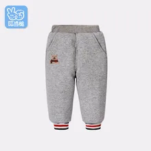 Dinstry/штаны для мальчиков и девочек, Осень-зима, толстая детская мягкая теплая одежда, детские спортивные брюки, детские повседневные штаны