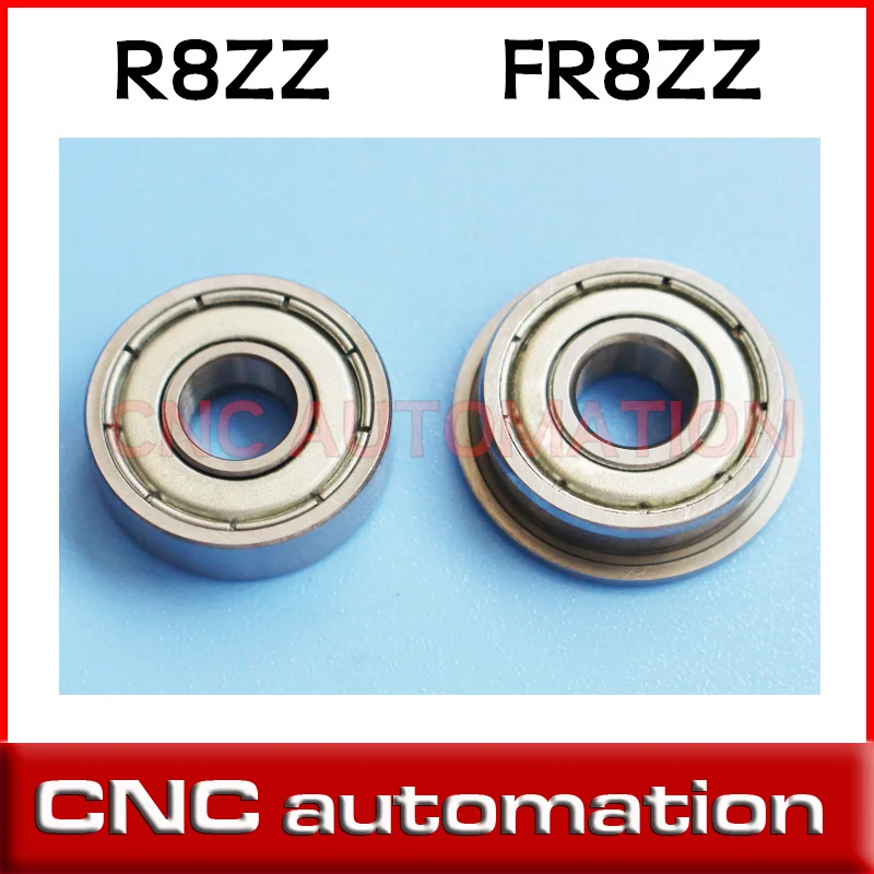 2 шт. экранированный подшипник серии R8ZZ 12 7x28 575x7 94 мм Миниатюрный фланцевый |