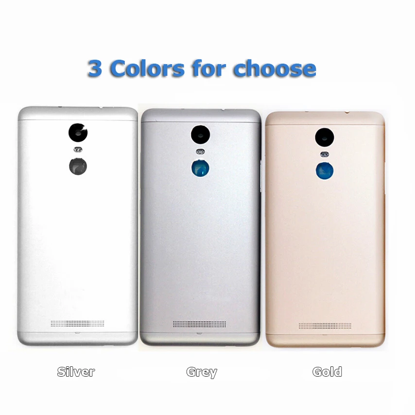 

2016 New For Xiaomi Redmi Note 3 Pro Prime Battery Back Cover Case 5.5Inch Hongmi Note 3 Phone Housing Back Battery Door Case