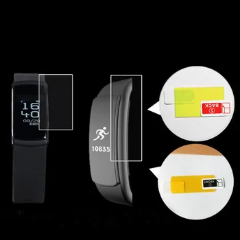 

2pcs Anti-shock Soft TPU Ultra Clear Protective Film For iwown i5 plus pro i6 hr v6 i7 Wristband Full LCD Screen Protector Cover