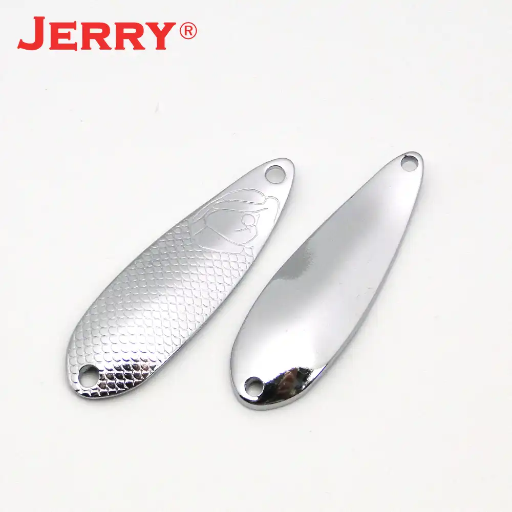 Jerry Perseus 50 個釣りルアートローリングスプーン塗装ブランク湖ストリームトラウトスプーンザンダーパイクルアースピナー餌 Fishing Lures Aliexpress