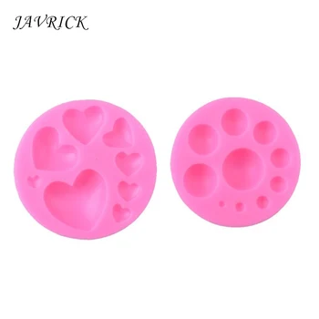 

1 PC Round Heart Jewelry Gem Cabochon Resin Silicone Mold Resin Epoxy Pendant Making