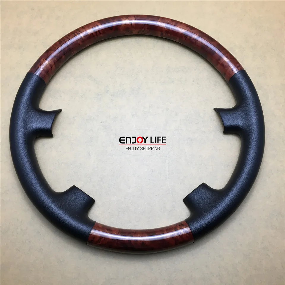 

1pc ABS Wood Color Car Steering Wheel Cover Trim For Toyota Sienna 2004 to Pre-2006