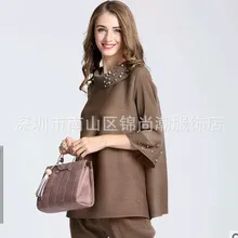 ; модные стильные футболки; свободные футболки с рукавом-рогом;