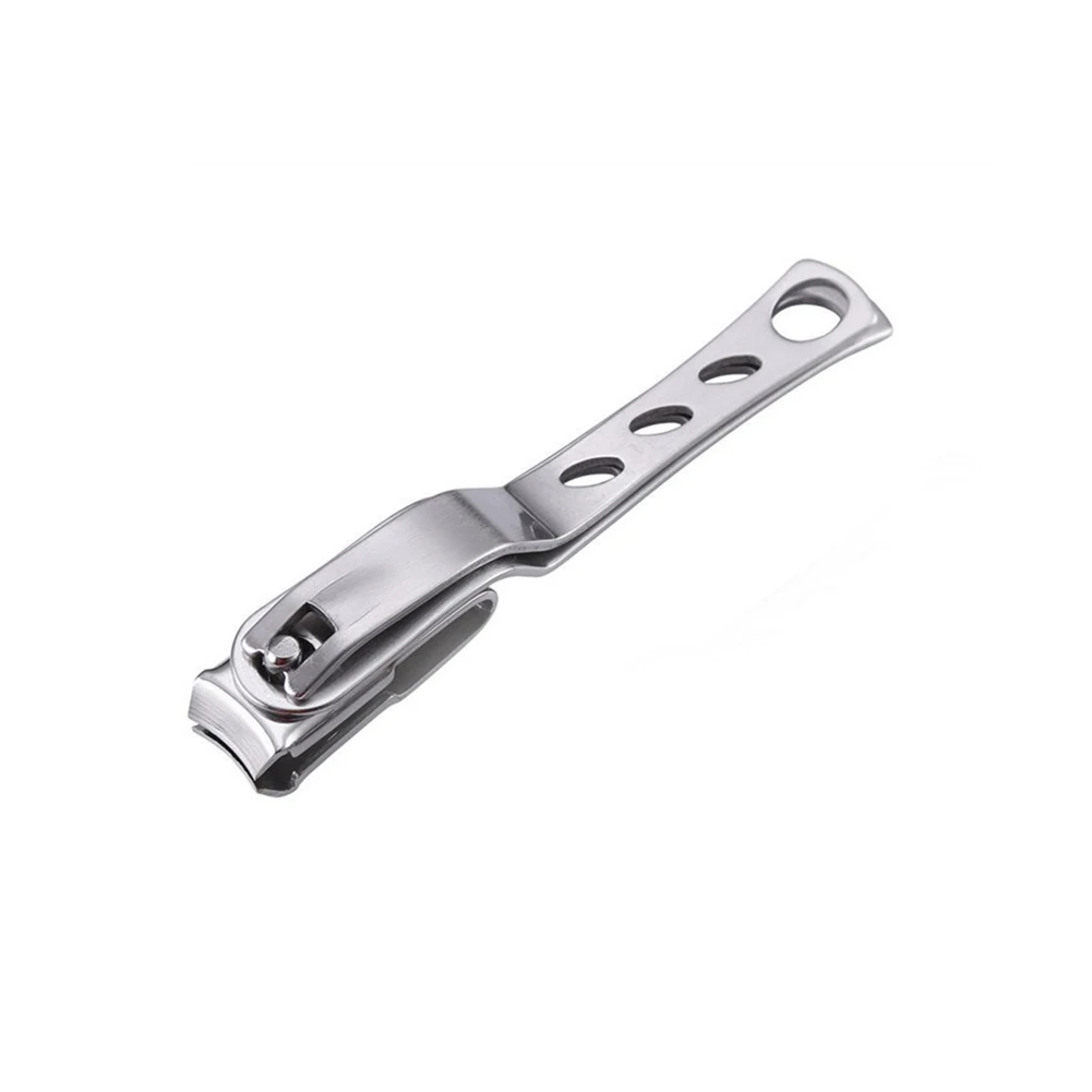 

Manicure Health Portable Durable Tools Stainless Steel Cuticle 360 Degree Rotary Nail Clipper Pedicure Care Toe Cutter Straight
