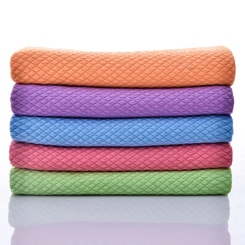 KHGDNOR Soft Microfiber Cleaning Towel Absorbable Glass Kitchen Cleaning Cloth Wipes Table Window Car Dish Towel Rag - Image 2