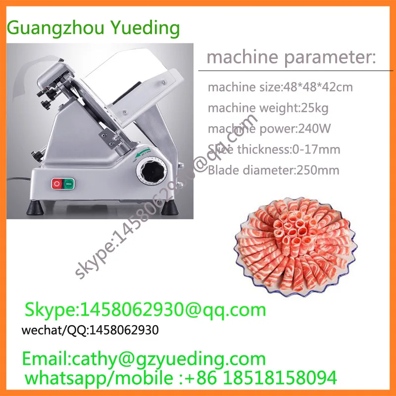 

different blade automatic frozen meat slicer Frozen Electric meat slicer for meat processing