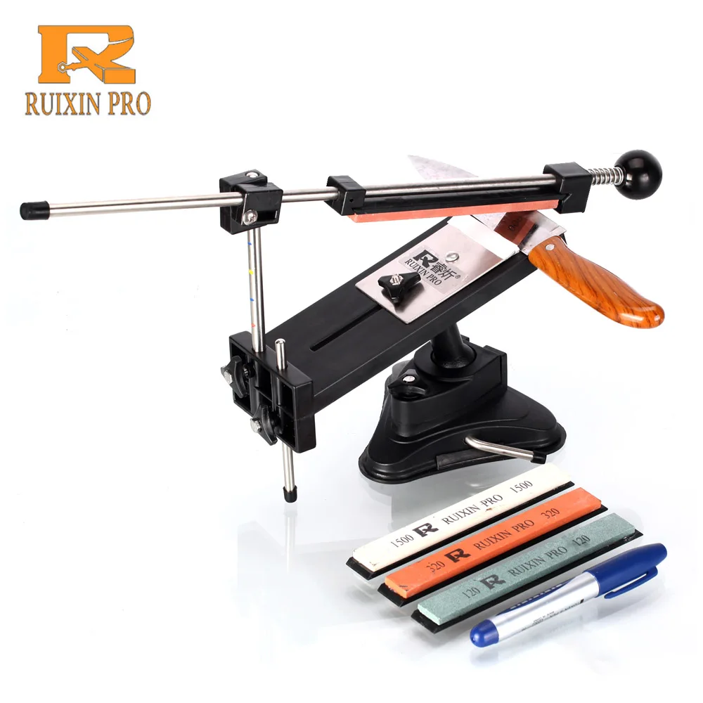 

Ruixin Pro II professional Knife Sharpener with 4 whetstone stones bars