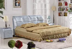 Высокое качество заводская цена королевский большой королевского размера из натуральной кожи мягкая кровать, мебель для спальни мягкая