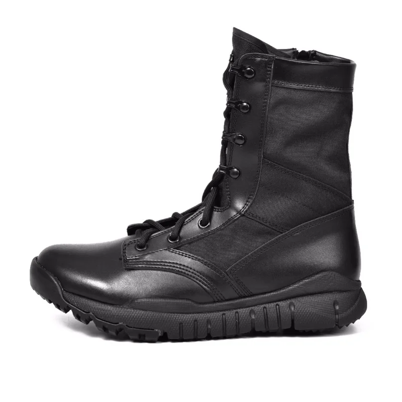 163 Suede Bottes Hommes Armée Imperméables Force De Spéciale Tactique Militaire En Désert Combat sand Plein black Automne Chaussures Cheville Air Hh Noir qw41XI