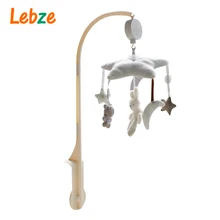 Baby Crib Musical Mobile Cot Bell Music Box Baby Bed Rattles Kids Mobility Toys Learning Education Newborn Kids Christening Gift