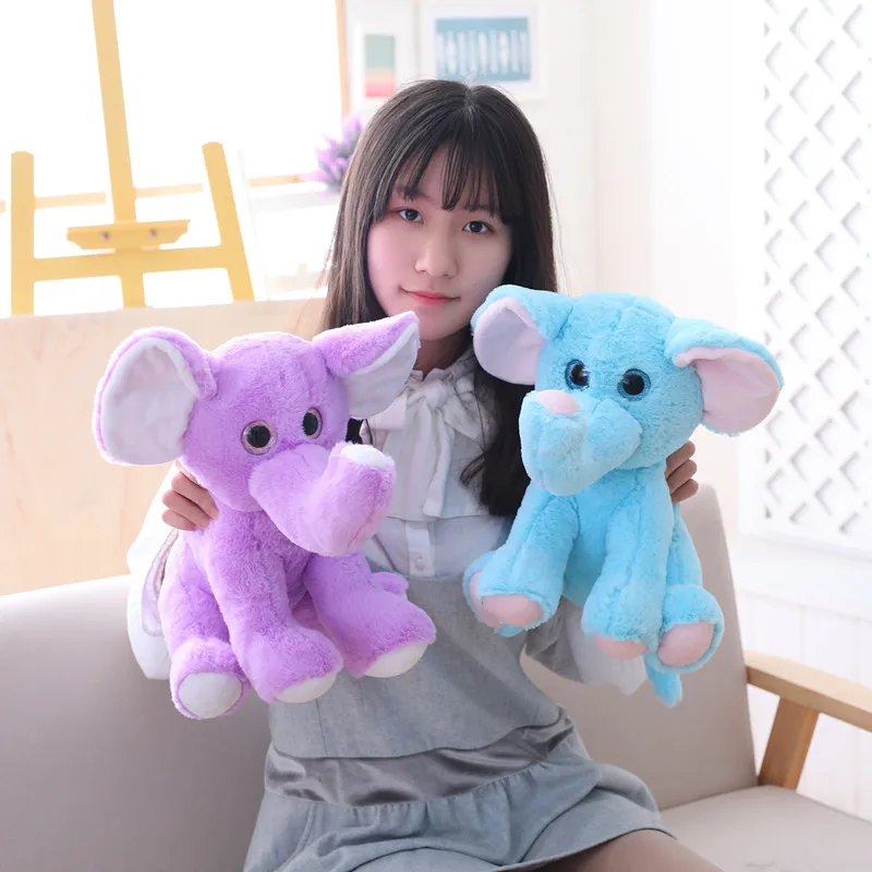 Miaoowa 1pc 30cm Plush Elephant Toy Soft Stuffed Elephant Doll Newborn Playmate Doll Kids Birthday Gift Baby Appease Clam Toys Miaoowa 1pc 30cm Plush Elephant Toy Soft Stuffed Elephant Doll Newborn Playmate Doll Kids Birthday Gift Baby Appease Clam Toys
