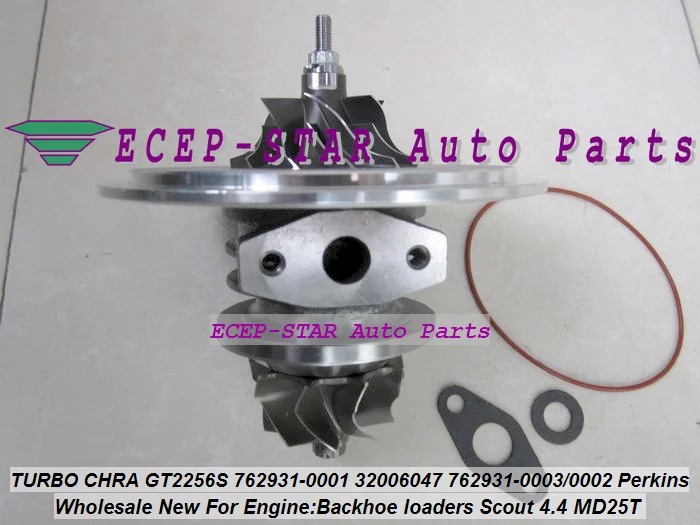 Turbo Cartridge CHRA GT2556S 762931 762931-5001S 762931-0001 Turbocharger For Perkin Backhoe loaders JBC Agricultural Scout 4.4L