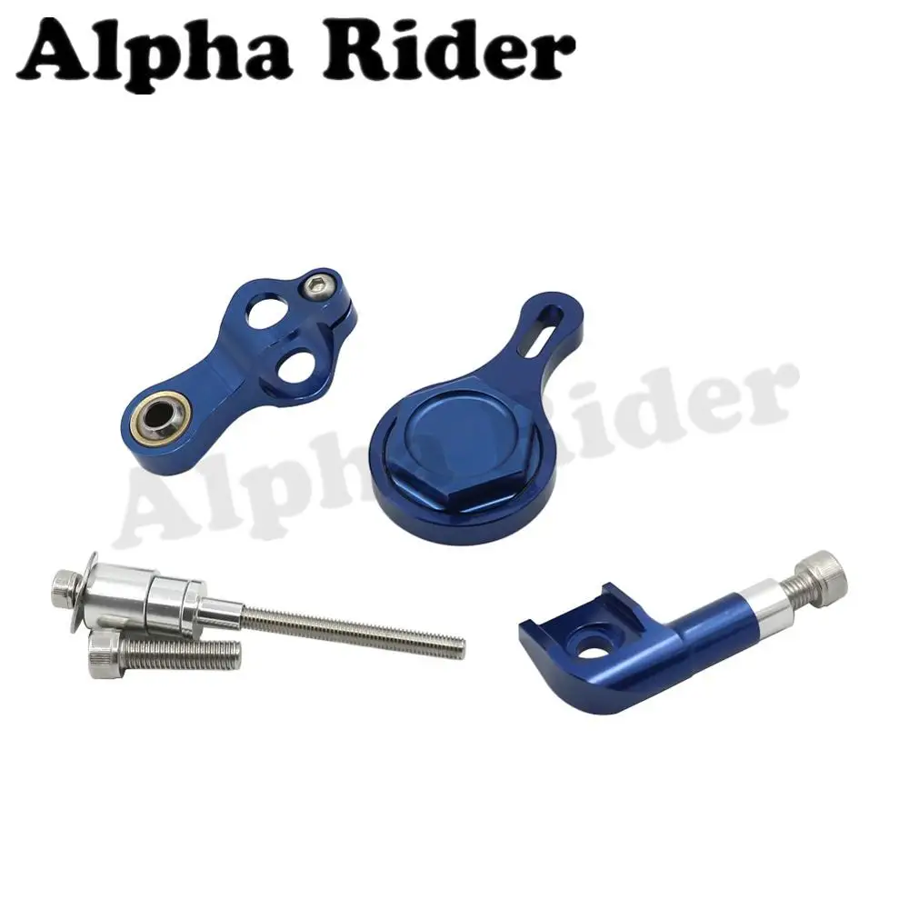 

Blue CNC Direction Steering Damper Stabilizer Bracket Mount for Yamaha YZF R6 2006-2015 2014 2013 2012 2011 2010 2009 2008 2007