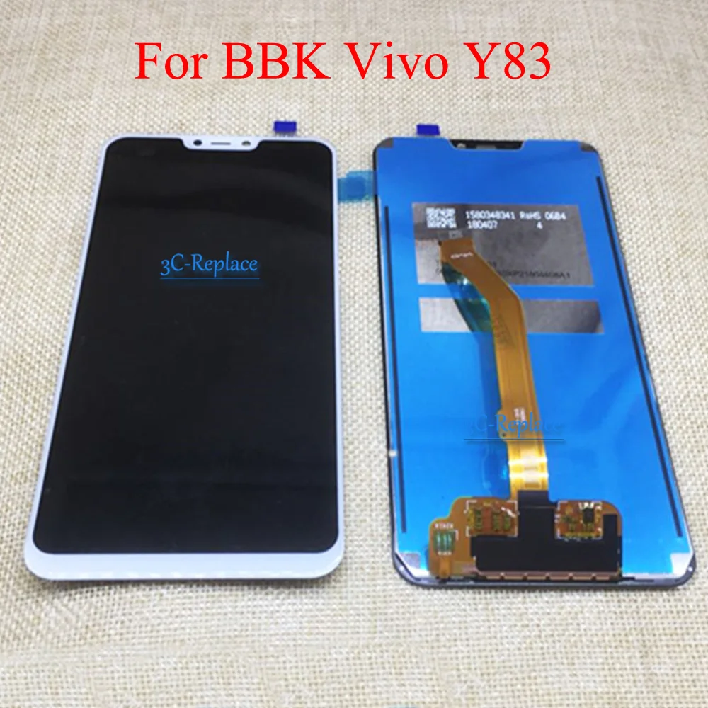 

100% Tested Black/White 6.2 inch For BBK Vivo Y83 Y83A Y81 Y81S LCD DIsplay + Touch Screen Digitizer Assembly Replacement parts