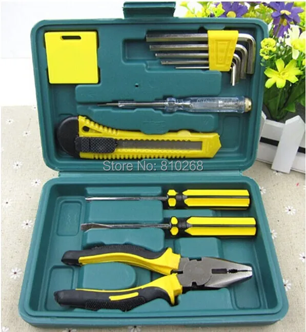 Free shipping 7pcs portable Car Repair tools set Auto car Tools kit car