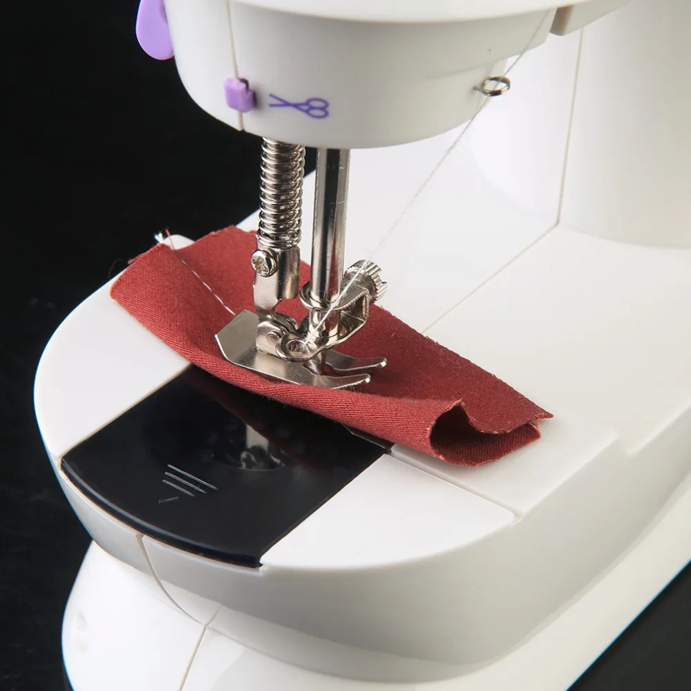 Прямая Простая в использовании электрическая швейная портная маленькая бытовая электрическая мини многофункциональная портативная швейная машина новейшая