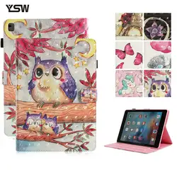 YSW для iPad 7 крышка 3D Печатный смарт-чехол для iPad Pro 9,7 2016 A1673 A1674 A1675 флип-чехол для планшета PU кожаный чехол-подставка Capa