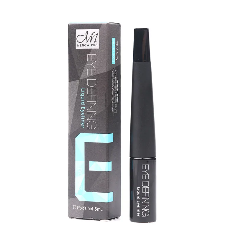 MENOW Liquid Eyeliner Makeup Black Eyeliner Long-lasting Waterproof Eye Liner Pencil Not Blooming Quick-Drying Cosmetic Tool MENOW Liquid Eyeliner Makeup Black Eyeliner Long-lasting Waterproof Eye Liner Pencil Not Blooming Quick-Drying Cosmetic Tool