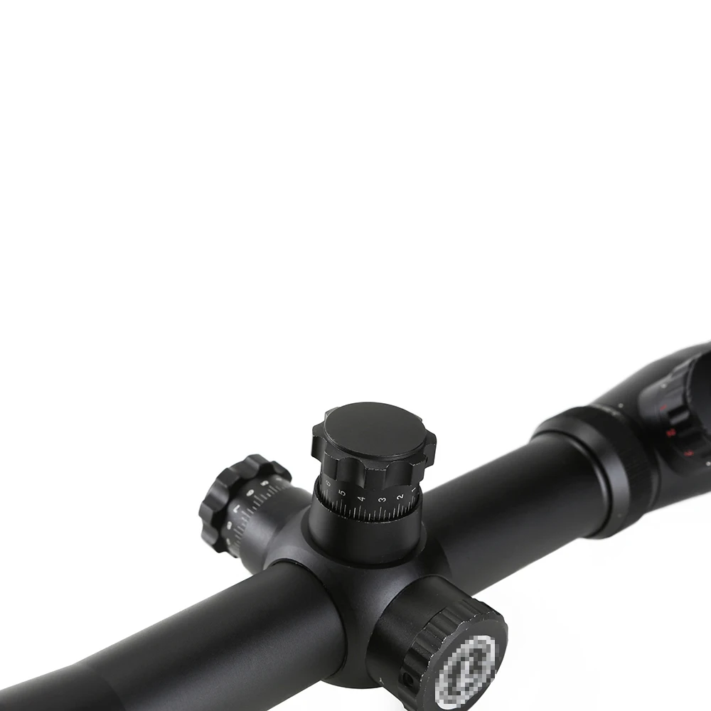 Tactical Scope M1 3.5-10X40E Rifle scope Military Optical Red and Green Illuminated Reticle Dot Sight Airsoft Scope for Hunting