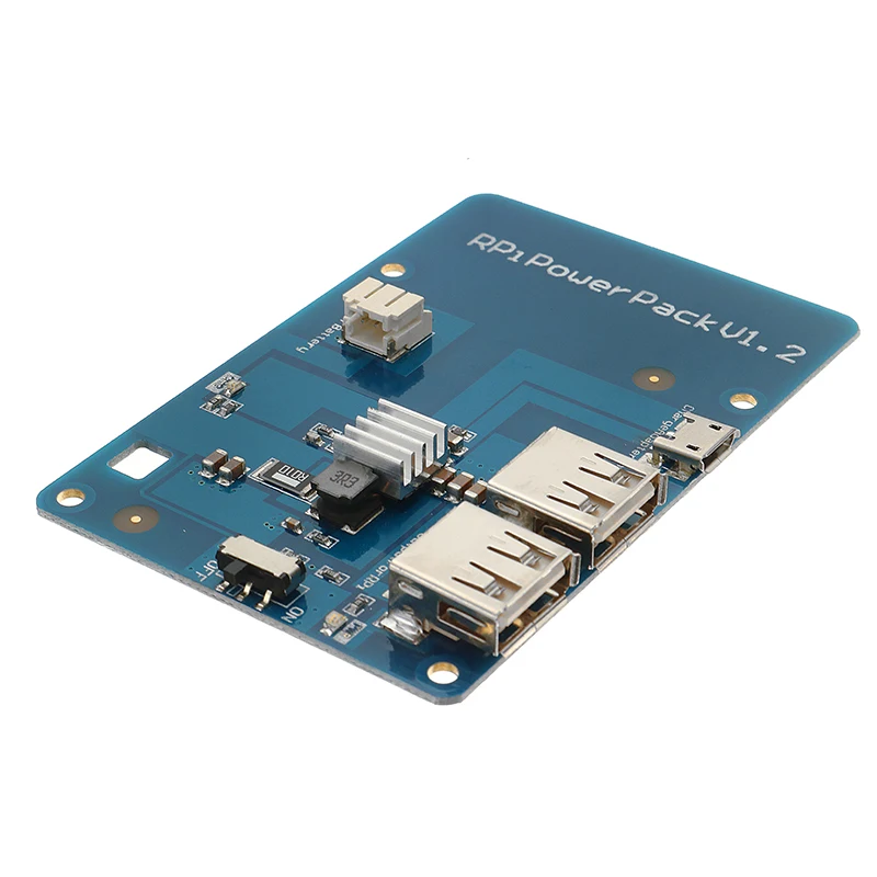 

NEW Power Pack V1.2 Lithium Battery Expansion Board With USB Hub For Raspberry Pi / Cell Phone Charging
