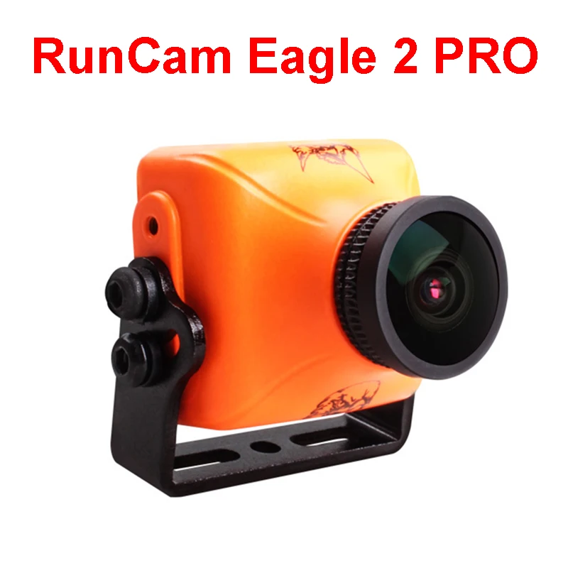 

RunCam Eagle 2 PRO 800TVL CMOS 2.1mm/2.5mm 16:9 / 4:3 NTSC / PAL Switchable Integrated OSD / MIC mini FPV Camera for Quadcopter