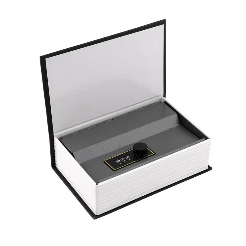 Pаспродажа Сейф копилка секретная книга для монет деньги тайник безопасности скрытые сейфы хранение наличных денег ювелирные изделия цифровой пароль...