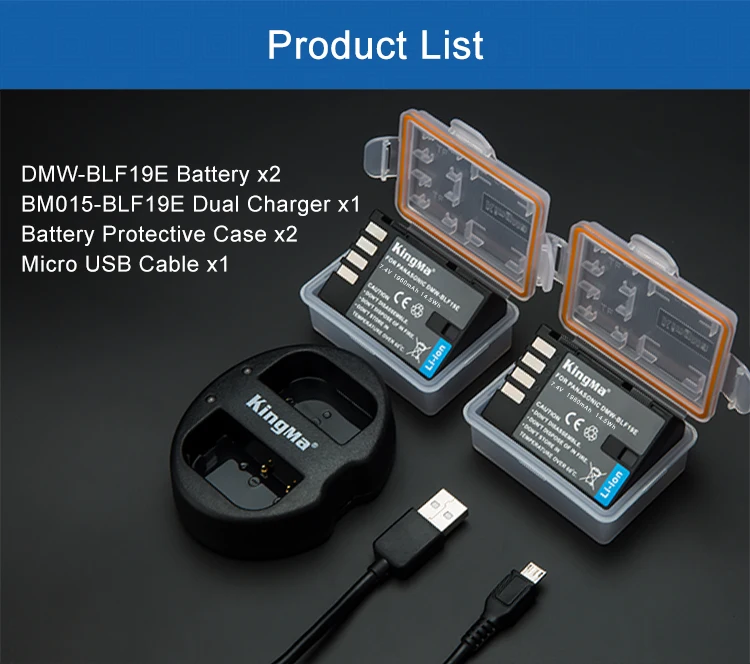 DMW-BLF19E-battery-and-charger-(details-photos)-1960mAh_02