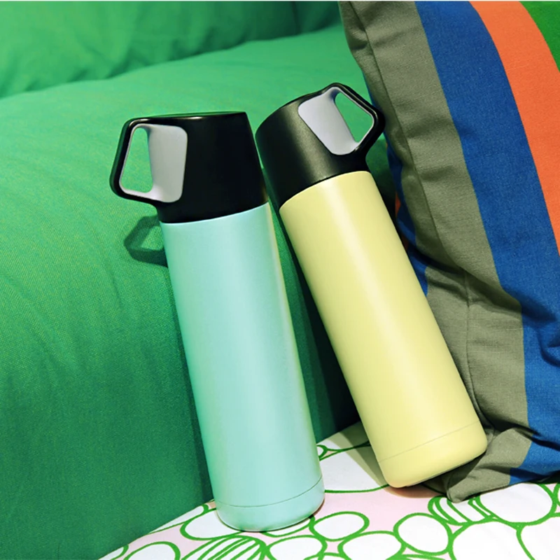 High Quality Double Wall Stainless Thermos Cup Vacuum Bottle Thermocup Thermal Mug Insulated Tumbler Tea Coffee