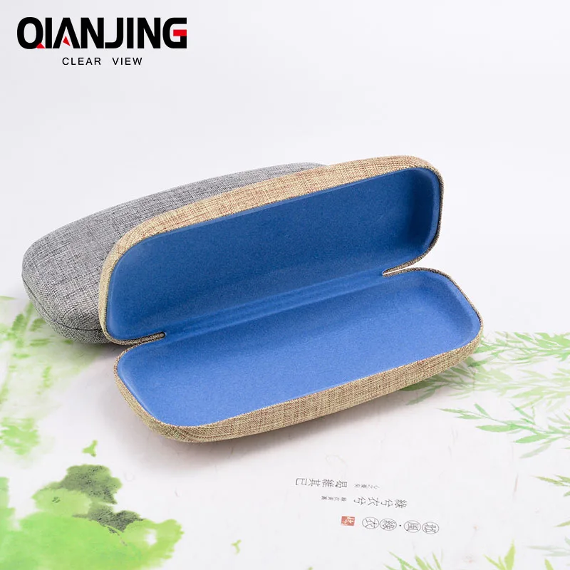 

QianJing Hot Retro Glass Colorful Cover Case Portable Sunglasses Hard Eyeglasses Case Eyewear Protector Box Pouch Bag Gifts