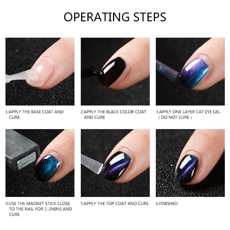 Магнит для гель-лаков с эффектом кошачий глаз двусторонний ing00025. Нанесение гель лака кошачий глаз. Гель-лаки магнетик. Магнитный гель лак. Магнитная ручка калейдоскоп для гель лака кошачий глаза starlet professional.