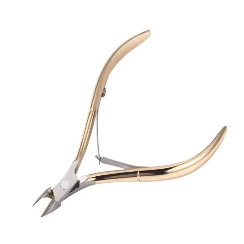 Dedo do pé Tesoura de Aço Unha Encravada Cutícula Inoxidável Cuticle Nipper Cortador Pedicure Pele Morta 6 High Quality Beleza e saúde