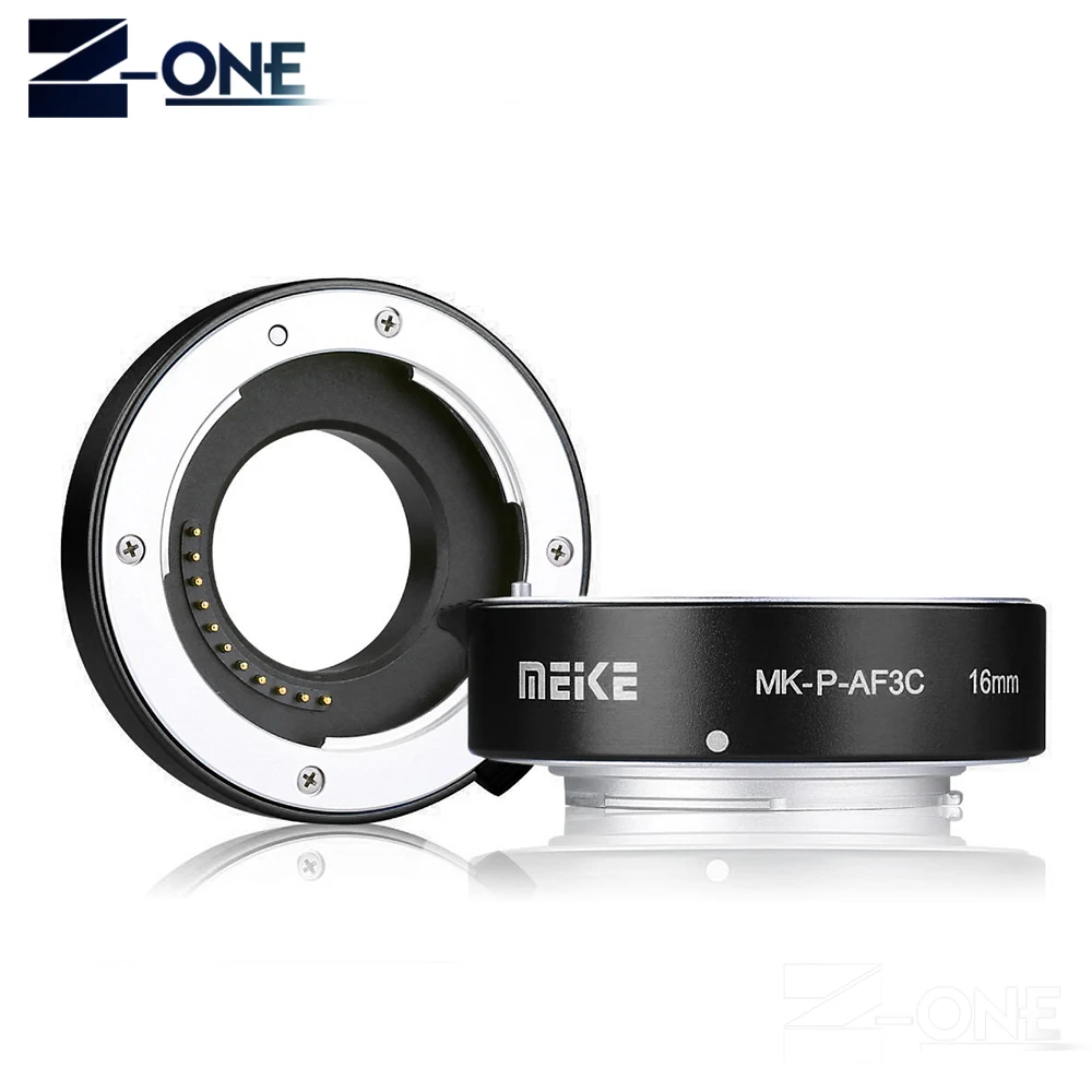 Meike P AF3A Metal Auto Focus AF Automatic Macro Extension Tube for