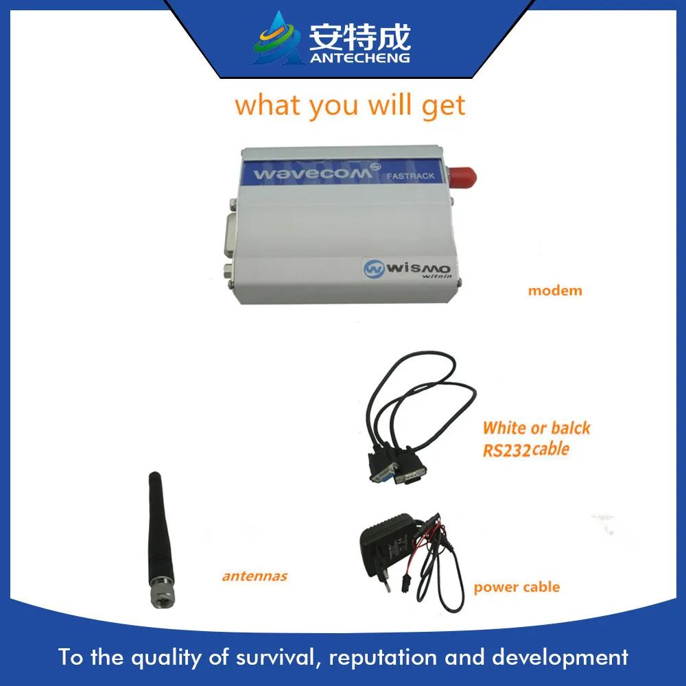 Wavecom M1306B gsm gprs модем Q2406B Модем RS232 с оптовым sms | Компьютеры и офис