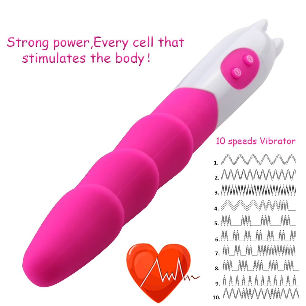 10 Speed Vibrators Sex Toys for Women Female Masturbator Vibrating Bullet Silicone G Spot Massager Clitoris Stimulator