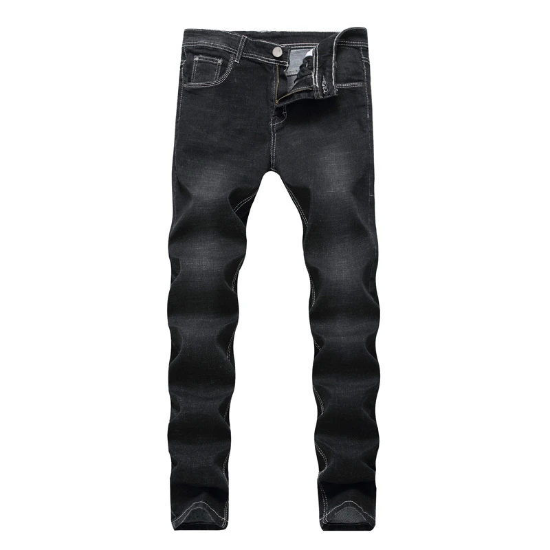 Black jeans with white line Clearance