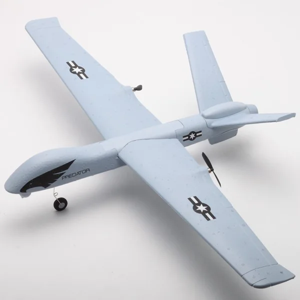 Z51 Хищник 660 мм размах крыльев 2,4G 2CH планер RC Самолет RTF встроенный DIY US детские подарки